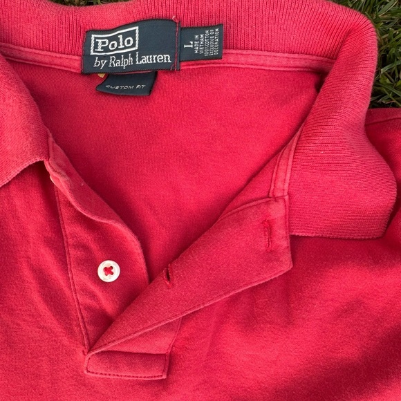 single stitched Vintage Polo Ralph Lauren Dress Shirt - Picture 3 of 3